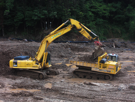 鹿児島県南大隅町・舟石川土砂災害復旧工事